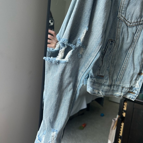 Signature8 Ripped Denim Jacket - Picture 3 of 5